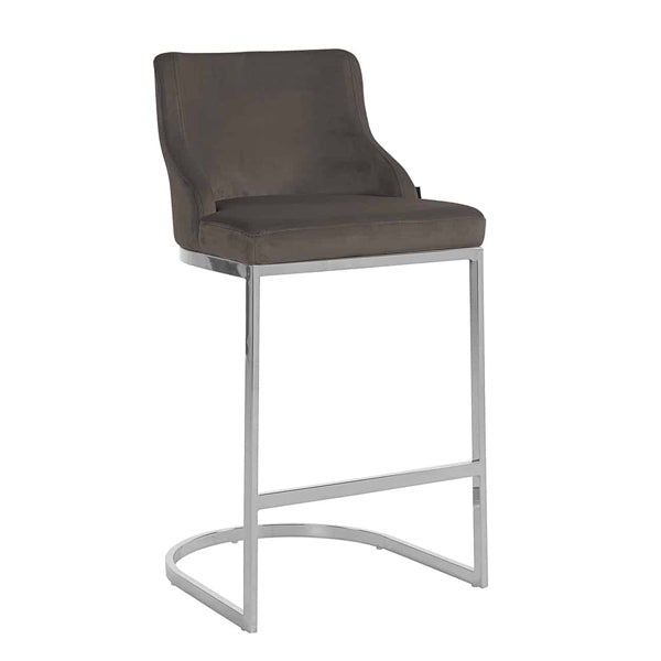 Product photograph of Richmond Bolton Grey Bar Stool Outlet from Olivia's