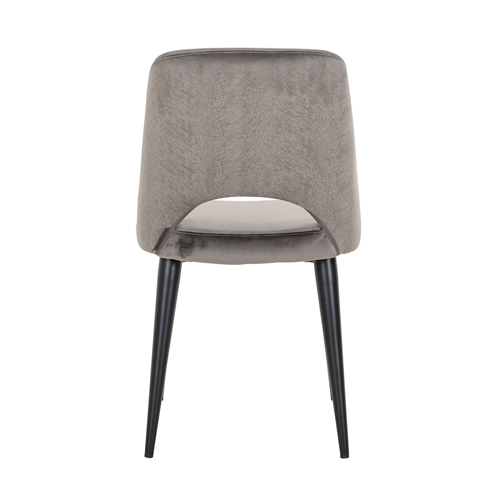 Product photograph of Richmond Tabitha Chair Feather Stone Stone Velvet from Olivia's.