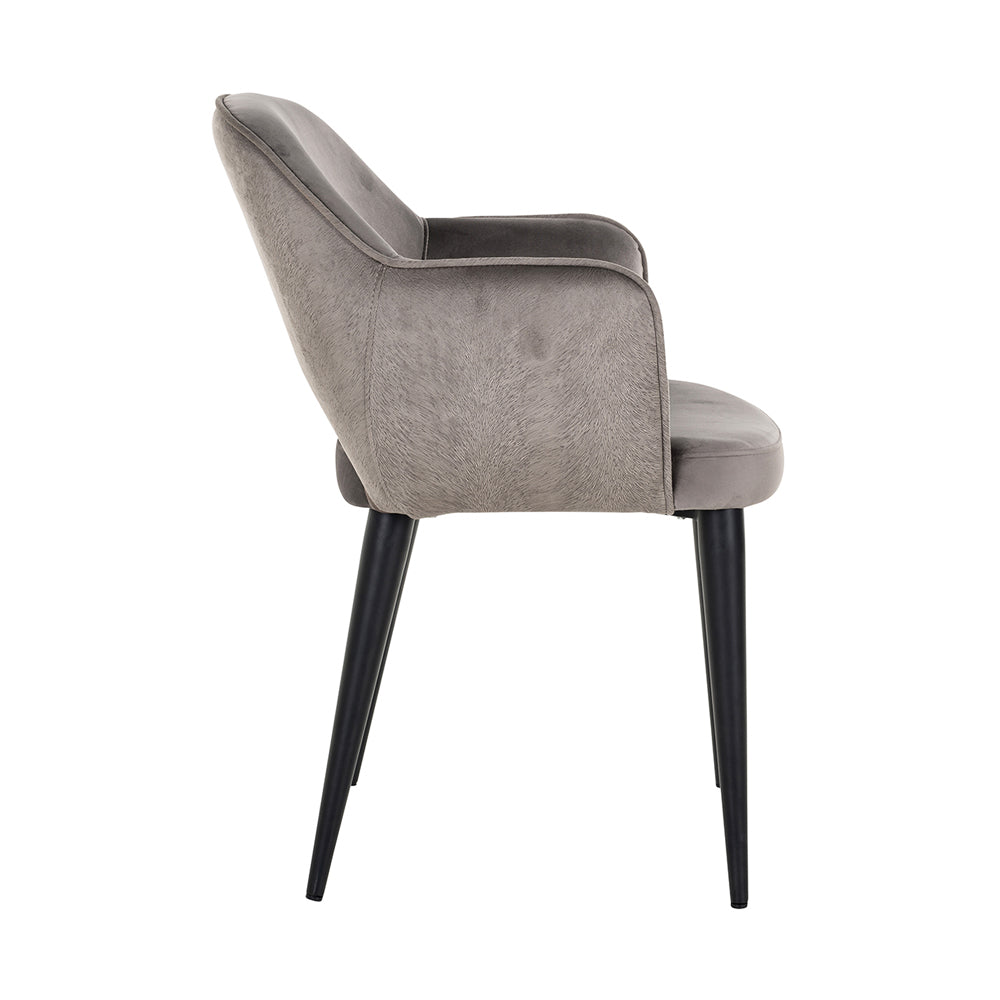 Product photograph of Richmond Giovanna Armchair Feather Stone Stone Velvet from Olivia's.