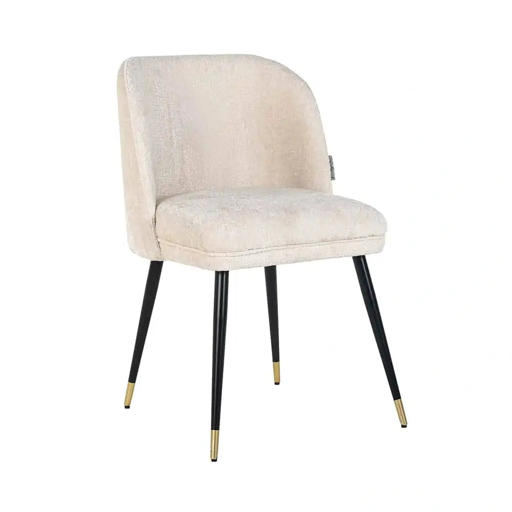 Product photograph of Richmond Alicia Dining Chair In White Chenille from Olivia's