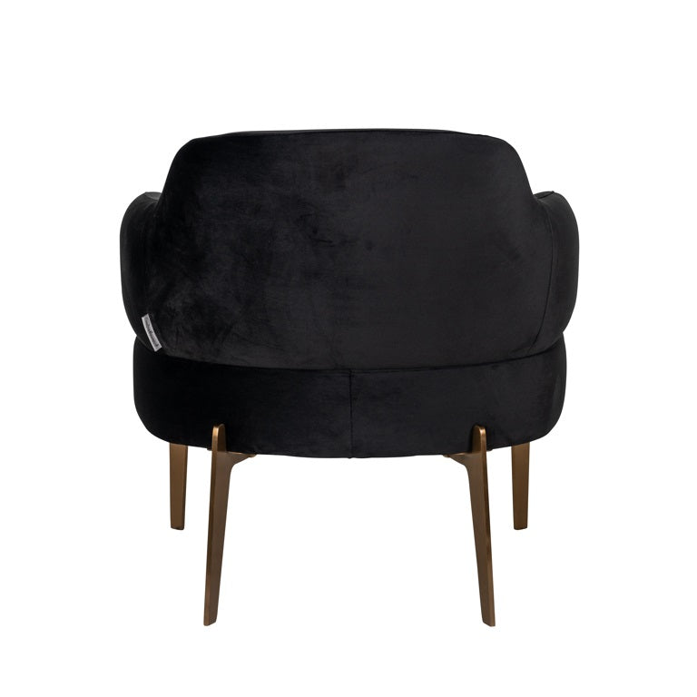 Product photograph of Richmond Venus Chair In Antracite Velvet from Olivia's.