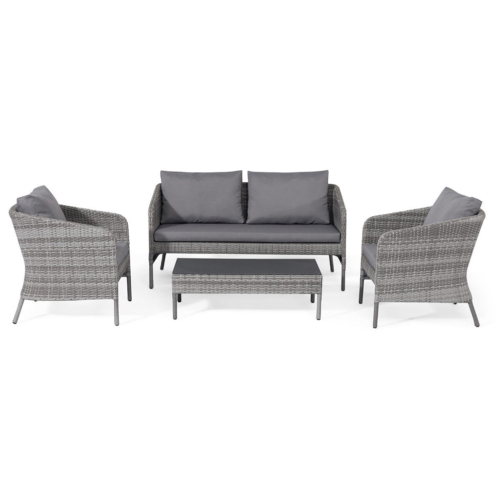 Maze Rattan Santorini 2 Seat Sofa Set Grey