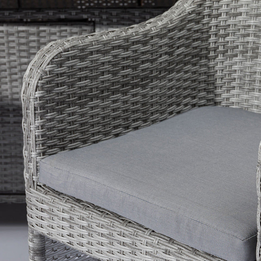 Product photograph of Maze Santorini Bistro Set Grey from Olivia's.