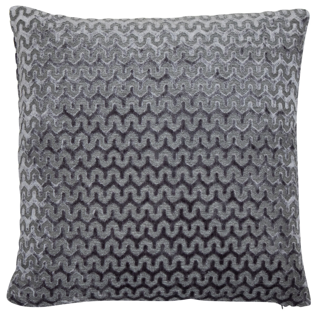 Product photograph of Malini Oslo Cushion Slate Large from Olivia's