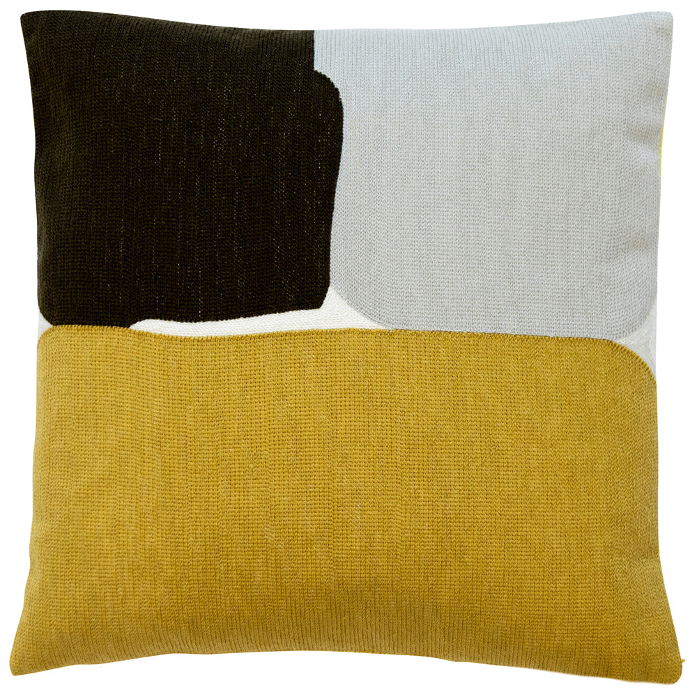 Malini Portobello Cushion Mustard