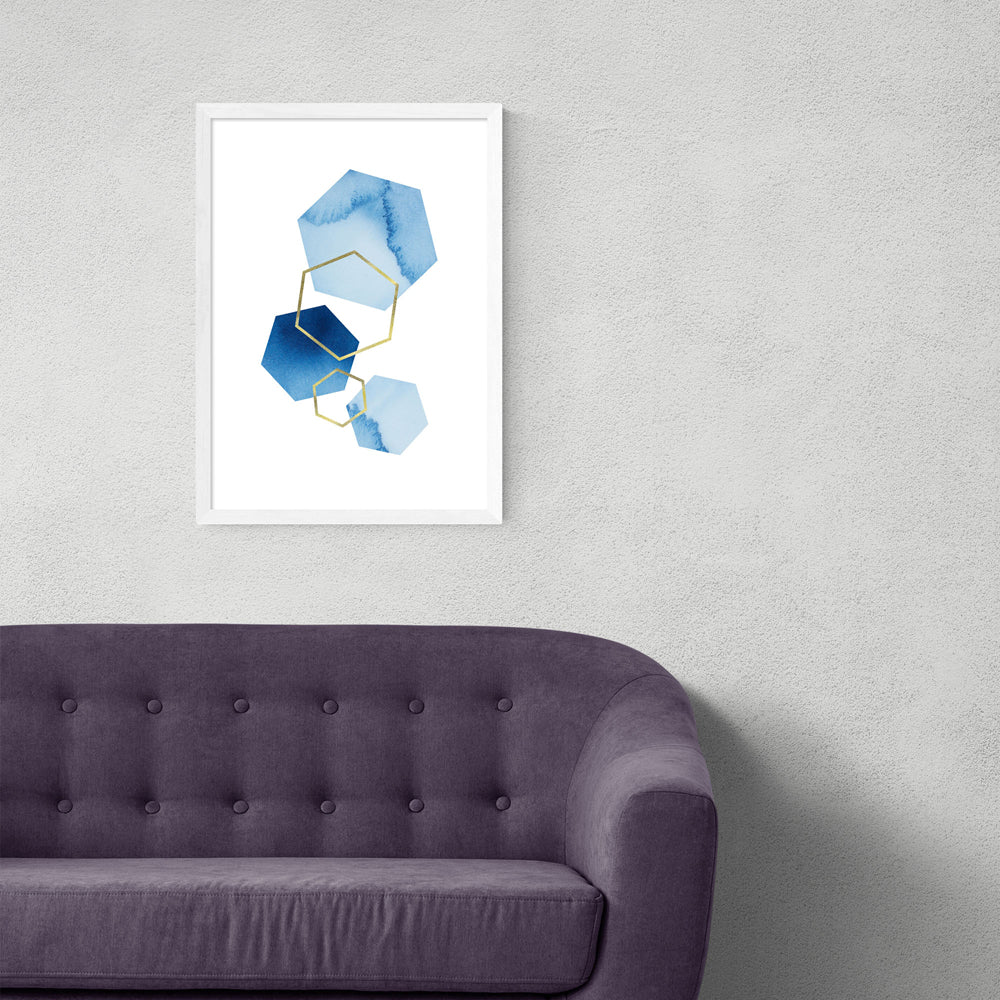 Product photograph of Ratio By Sisi Seb - A3 White Framed Art Print from Olivia's