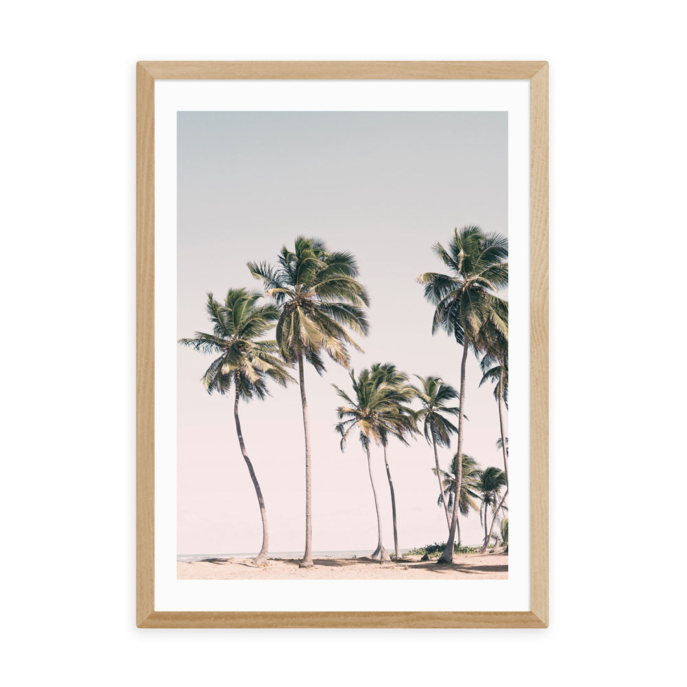 Product photograph of Island Dreams By Sisi Seb - A1 Oak Framed Art Print from Olivia's.