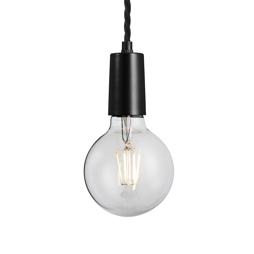 Product photograph of Industville Sleek Edison 1 Wire Pendant from Olivia's