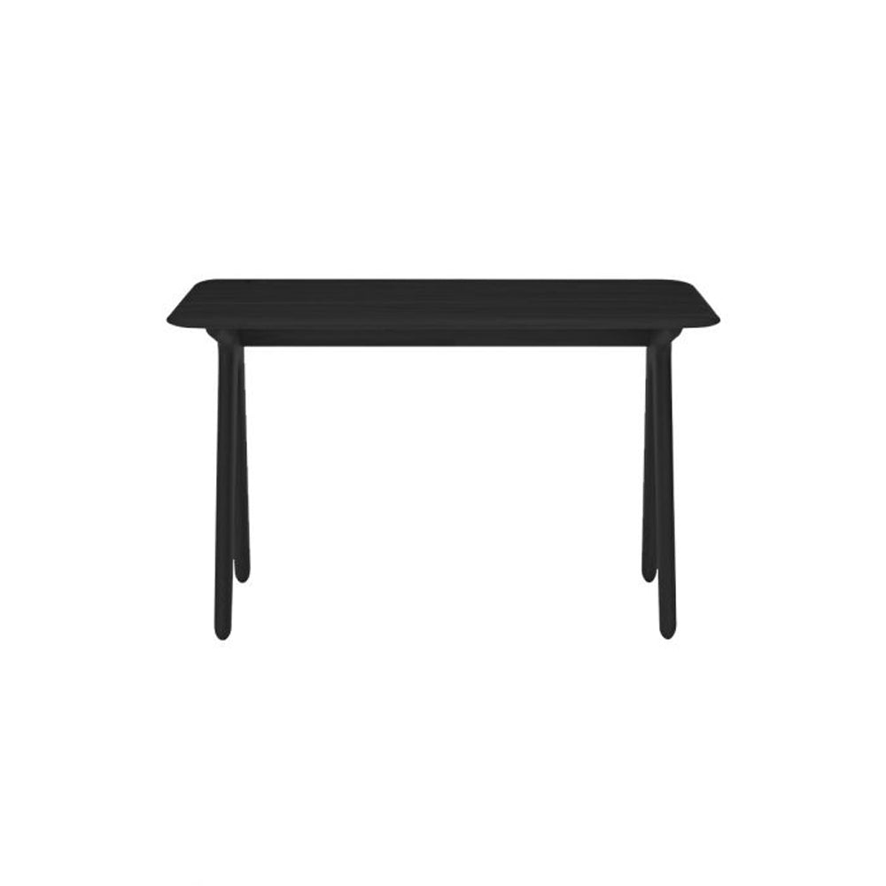 Product photograph of Tom Dixon Slab Desk In Black from Olivia's.