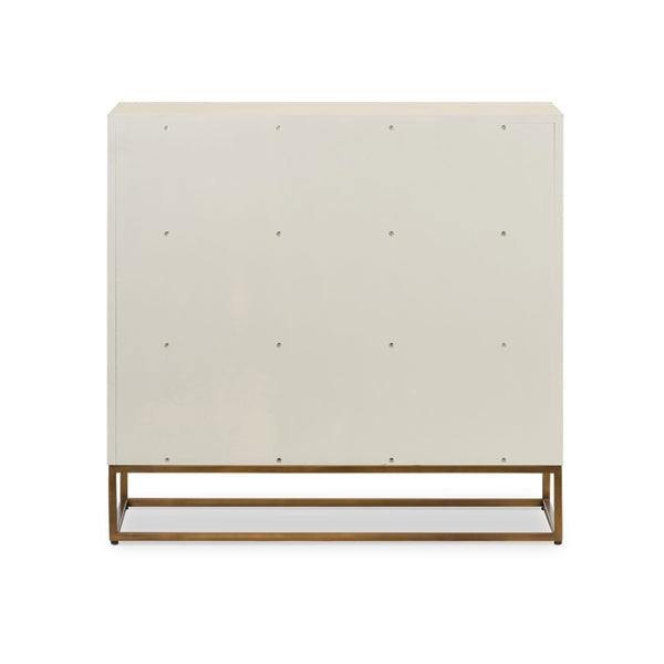 Product photograph of Di Designs Hampton Chest Of Drawers - Ivory Shagreen from Olivia's.