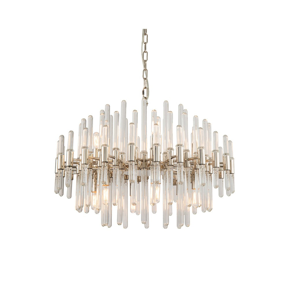 Product photograph of Liang Eimil Durham Ceiling Lamp Nickel from Olivia's