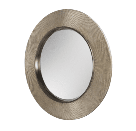 Product photograph of Rv Astley Edvin Wall Mirror Distressed Gold Leaf And Gunmetal from Olivia's
