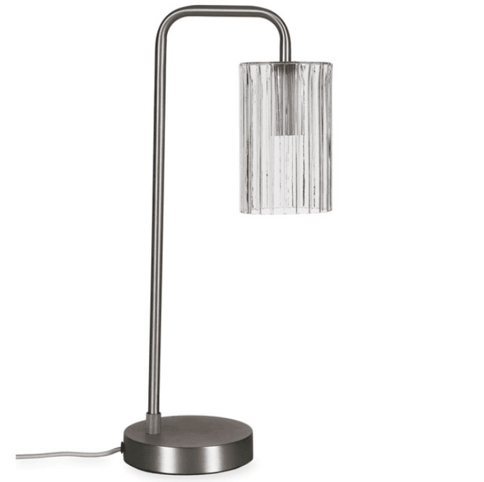Product photograph of Garden Trading Clarendon Table Lamp In Clear Glass from Olivia's