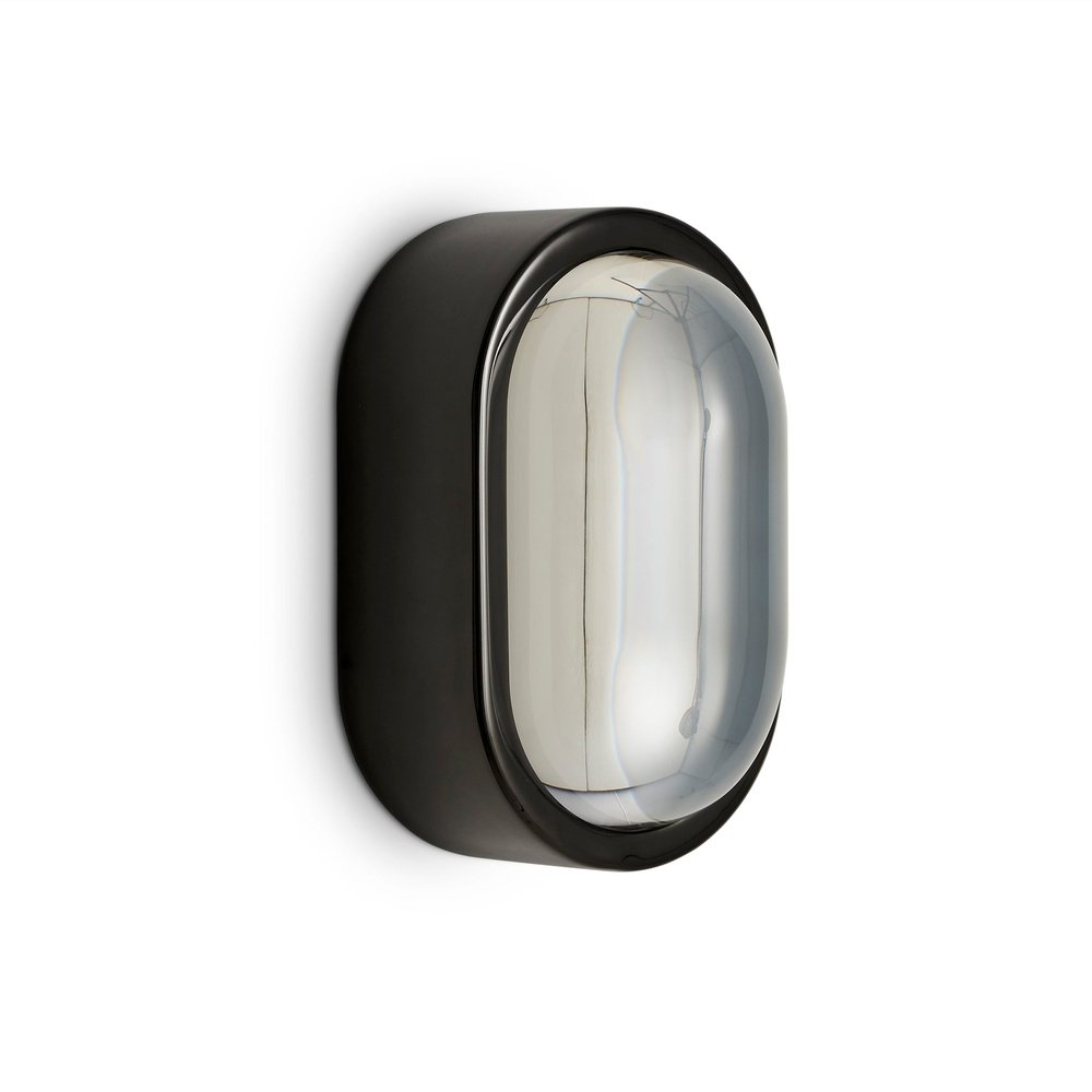 Product photograph of Tom Dixon Spot Obround Wall Light Black Black from Olivia's.