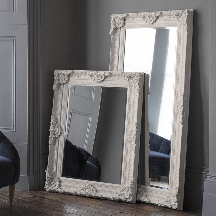 Product photograph of Gallery Interiors Stretton Leaner Mirror In Cream from Olivia's