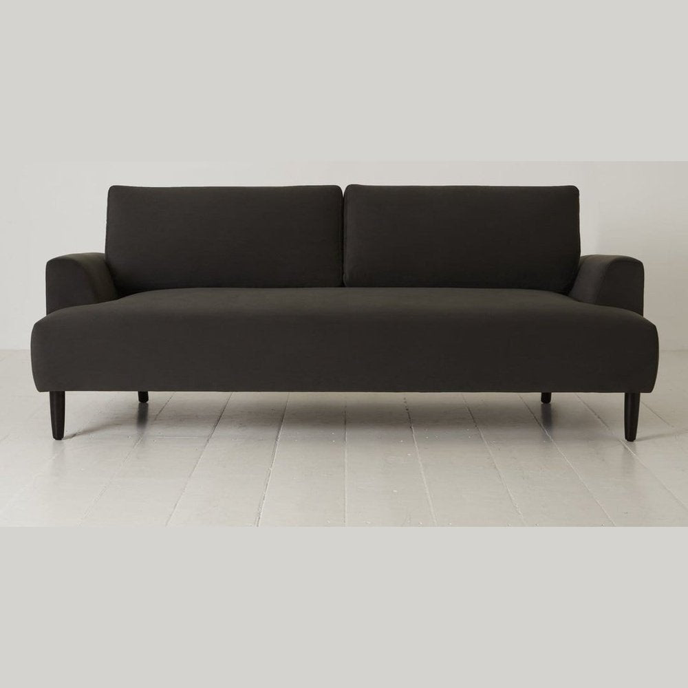 Swyft Model 05 3 Seater Sofa Velvet Charcoal