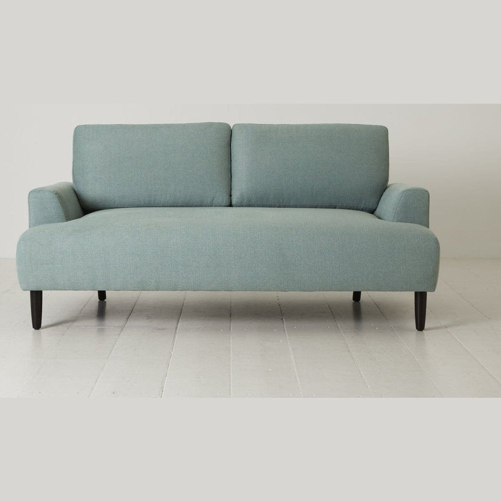 Swyft Model 05 2 Seater Sofa Linen In Turquoise