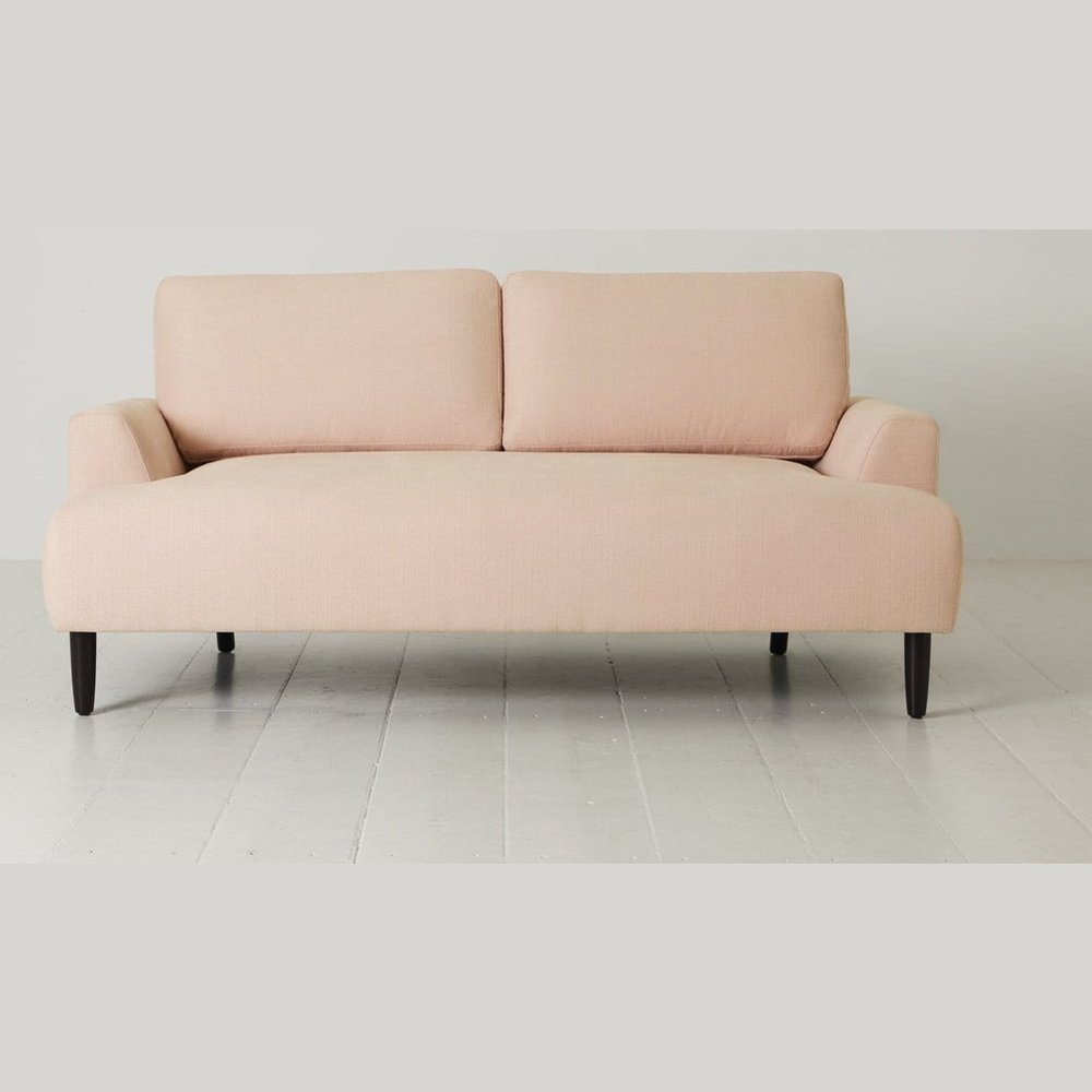 Swyft Model 05 2 Seater Sofa Linen In Pink