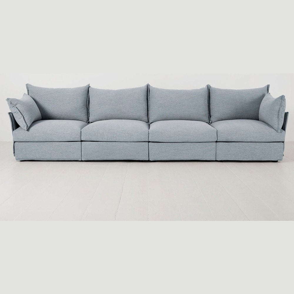 Swyft Model 06 4 Seater Sofa In Seaglass