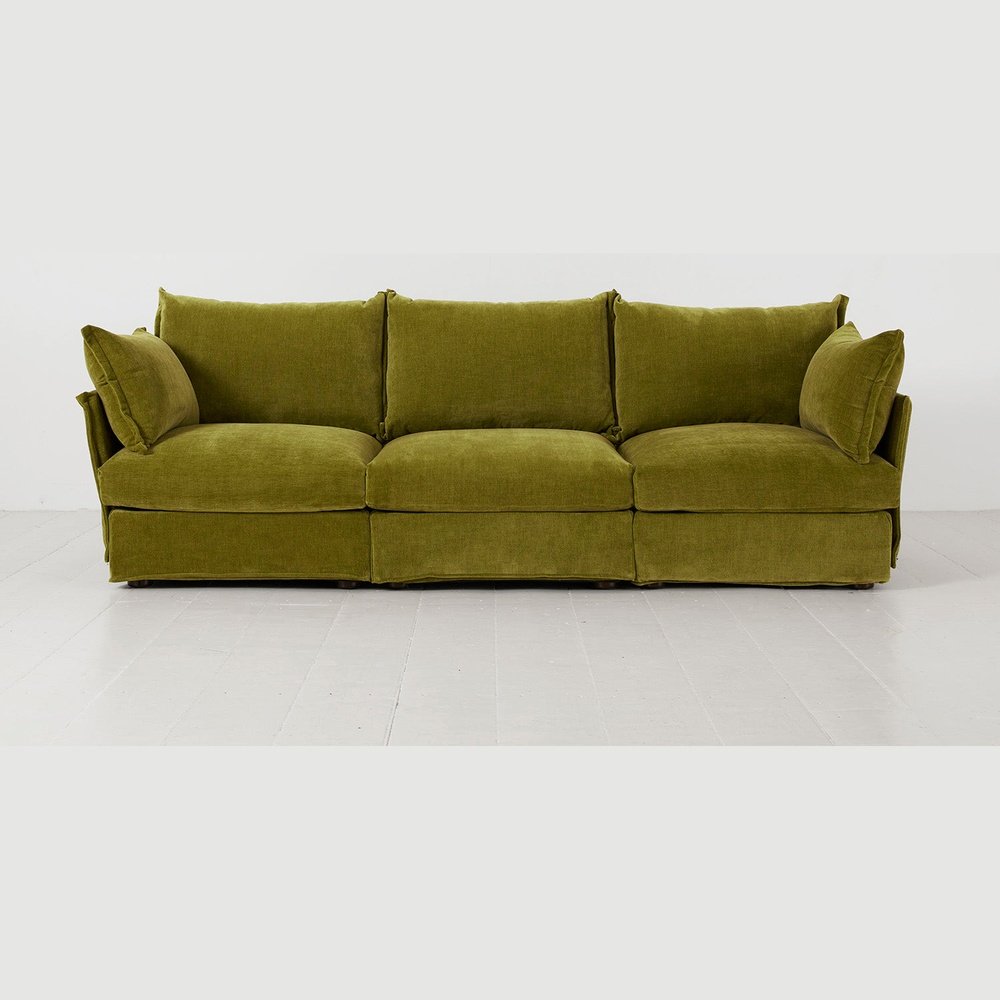 Swyft Model 06 3 Seater Sofa In Moss