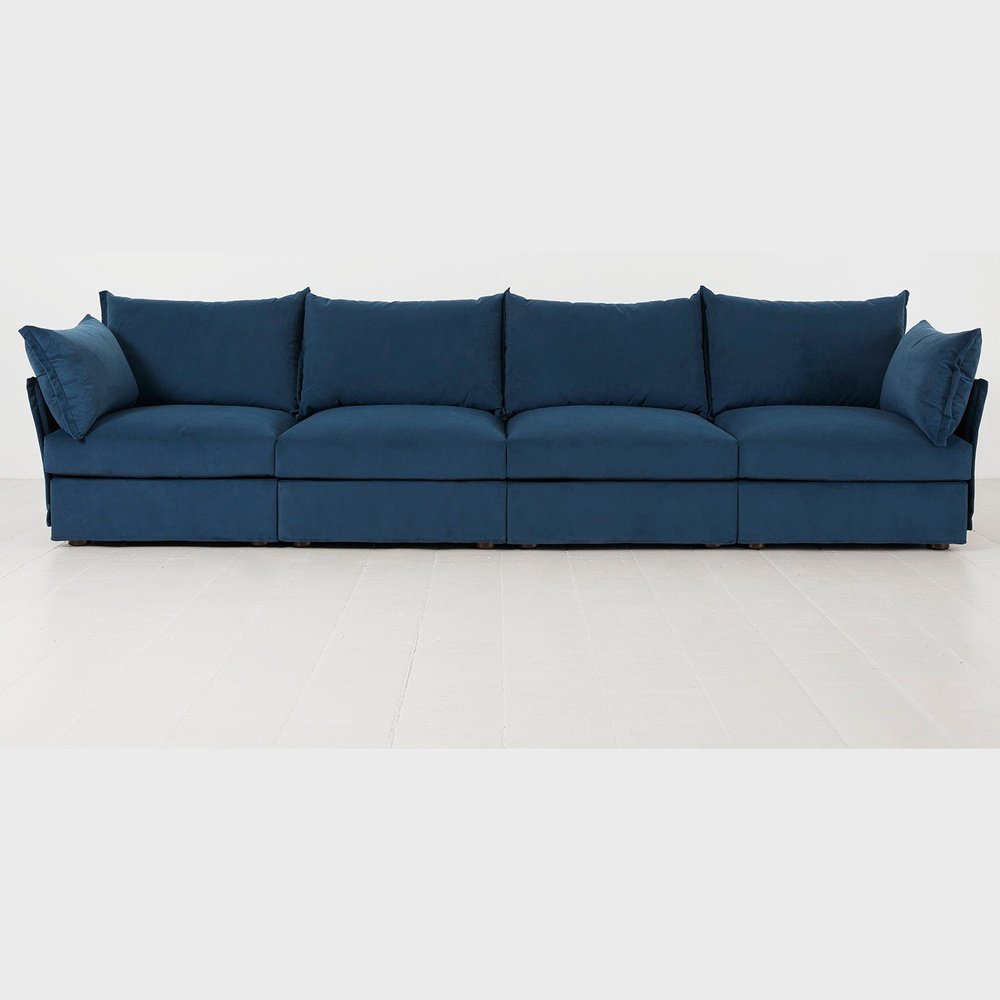 Swyft Model 06 4 Seater Sofa In Teal