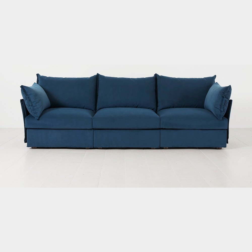 Swyft Model 06 3 Seater Sofa In Teal