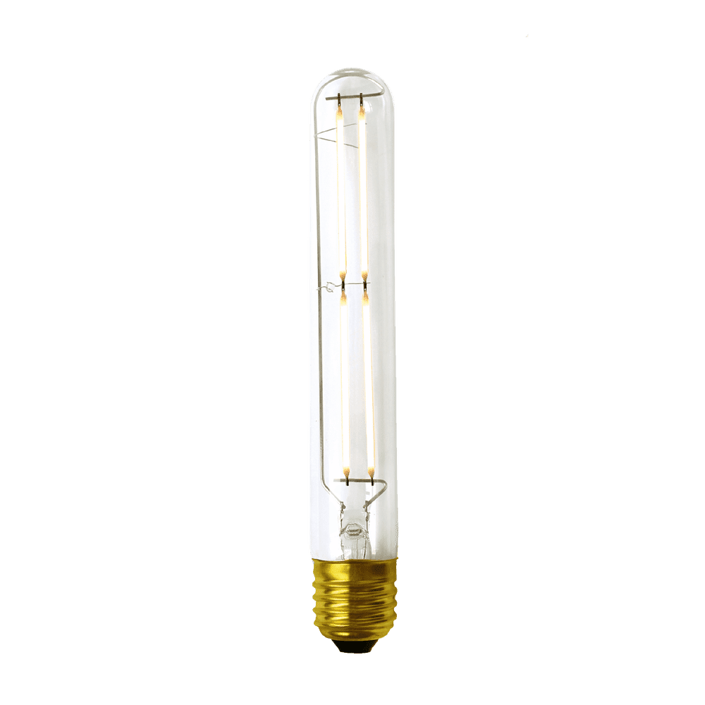 Product photograph of Industville Vintage Led Edison Bulb Old Filament Lamp - 7w E27 Cylinder T30 - Clear from Olivia's