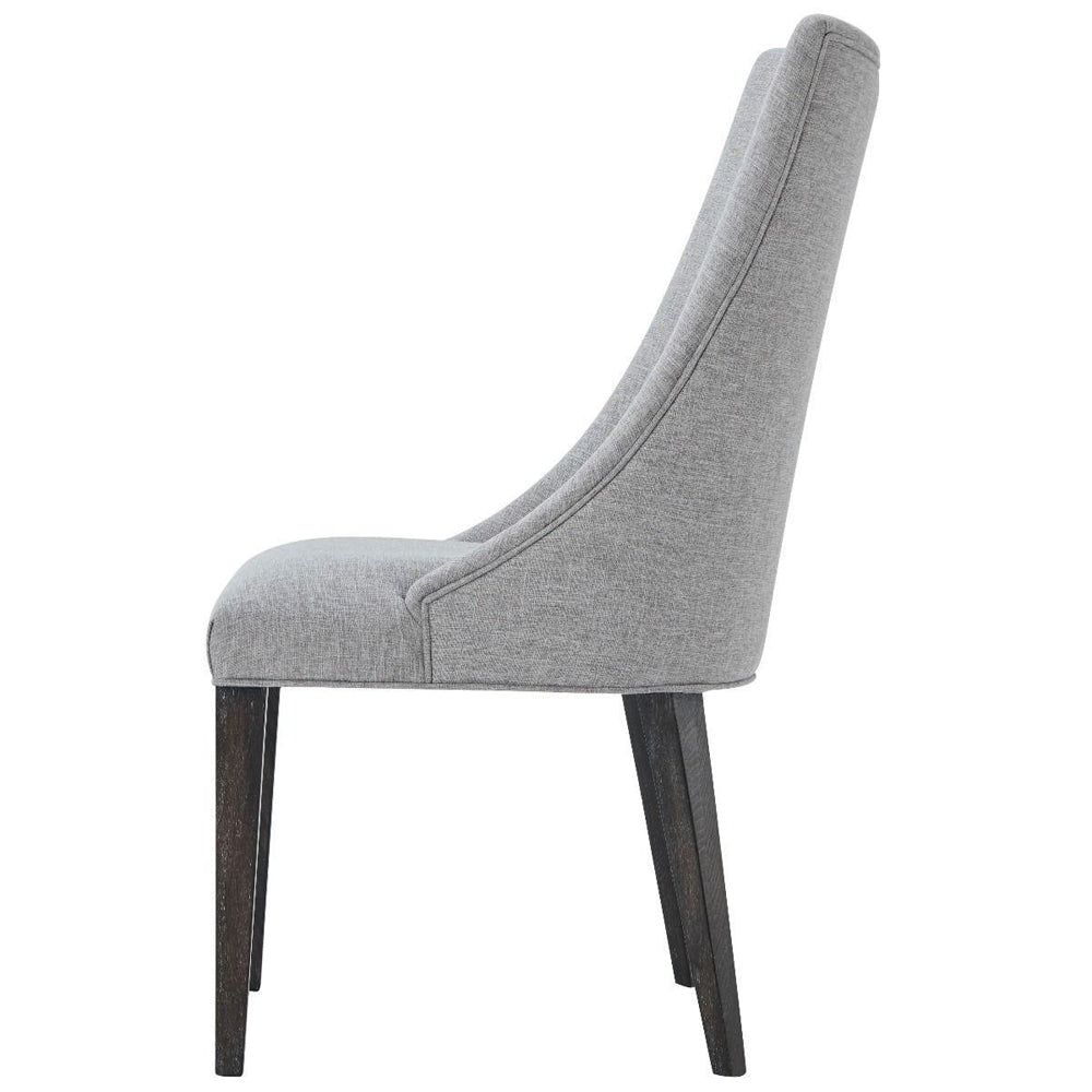 Product photograph of Ta Studio Adele Dining Chair Matrix Pewter from Olivia's.
