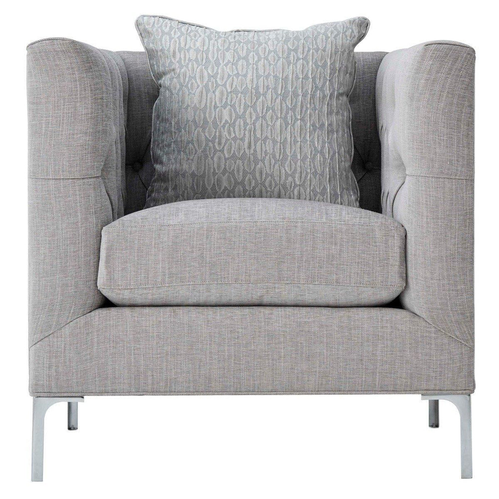 Product photograph of Ta Studio Ardmore Armchair Morgan Dove from Olivia's.