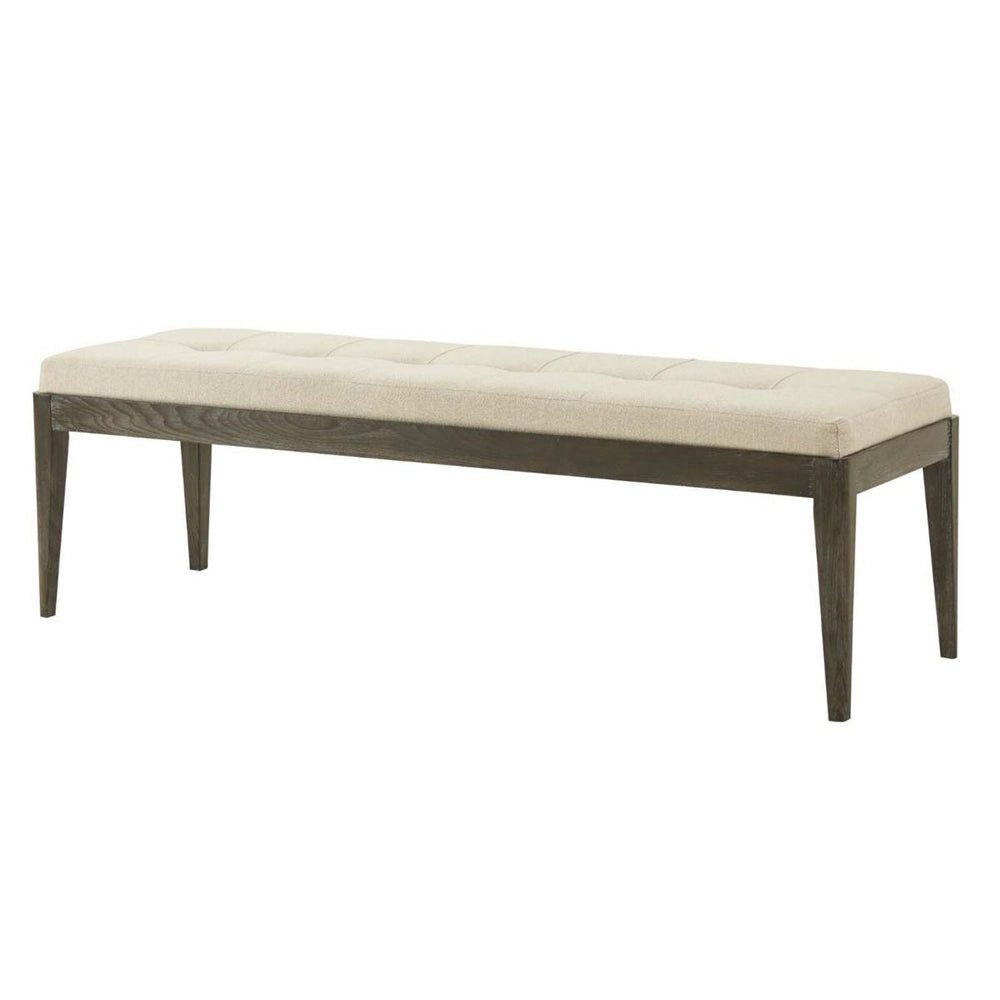 Product photograph of Ta Studio Stein Bench Kendal Linen from Olivia's