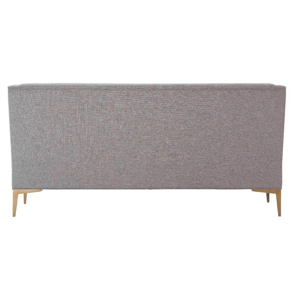 Product photograph of Ta Studio Elaine Sofa Matrix Pewter Large from Olivia's.