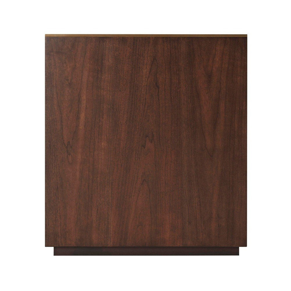 Product photograph of Ta Studio Bosworth Bedside Table Almond from Olivia's.