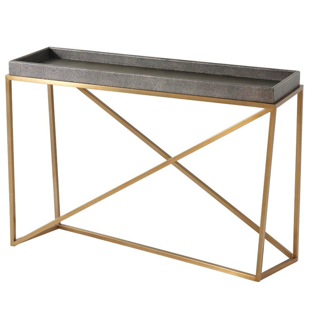 Product photograph of Ta Studio Crazy X Console Table Tempest from Olivia's