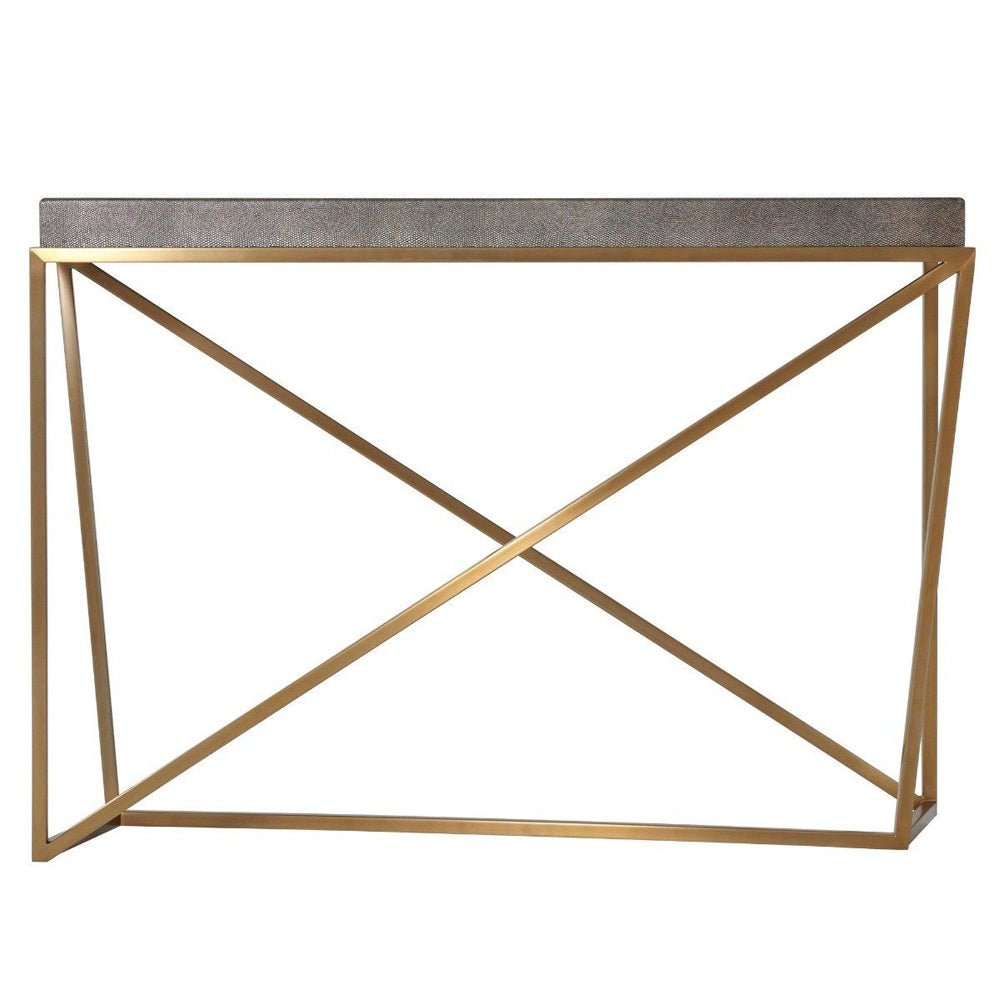 Product photograph of Ta Studio Crazy X Console Table Tempest from Olivia's.