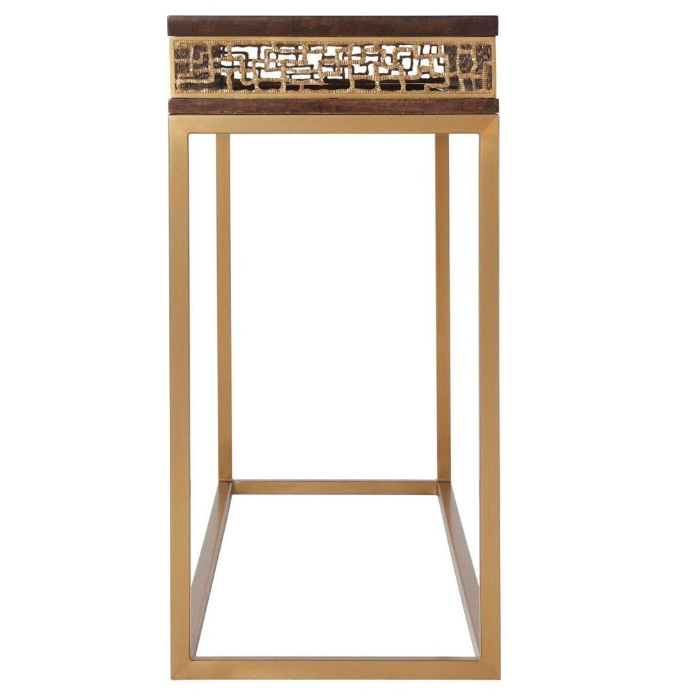 Product photograph of Ta Studio Frenzy Console Table Eucalyptus from Olivia's.