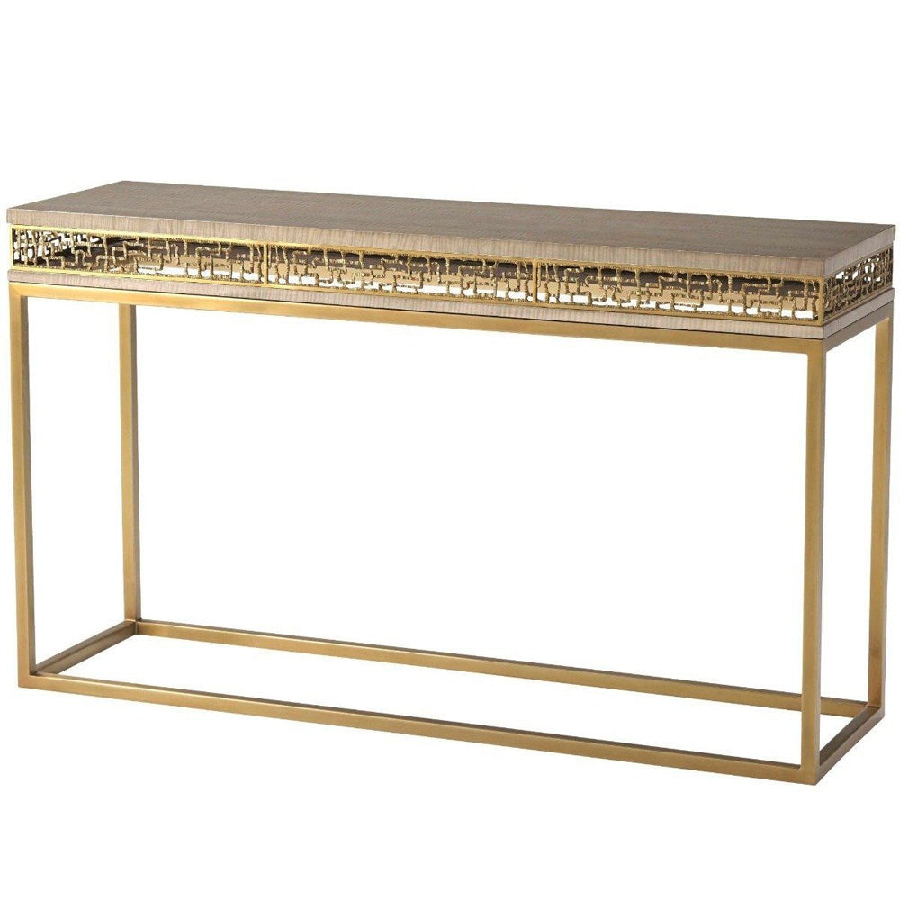 Product photograph of Ta Studio Frenzy Console Table Sycamore from Olivia's