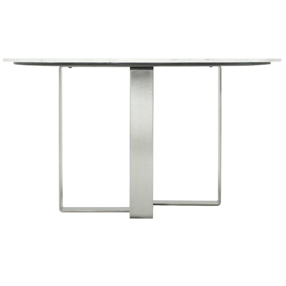 Product photograph of Ta Studio Adley 6 Seater Dining Table Gunmetal from Olivia's.
