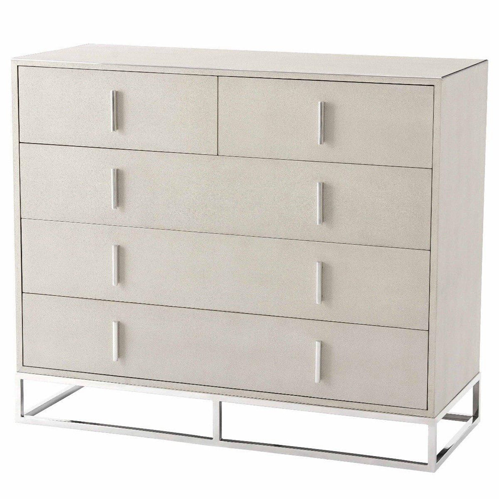 Product photograph of Ta Studio Blain Chest Of Drawers Overcast from Olivia's
