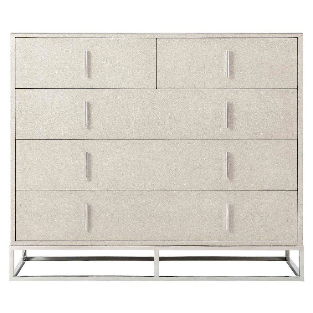 Product photograph of Ta Studio Blain Chest Of Drawers Overcast from Olivia's.