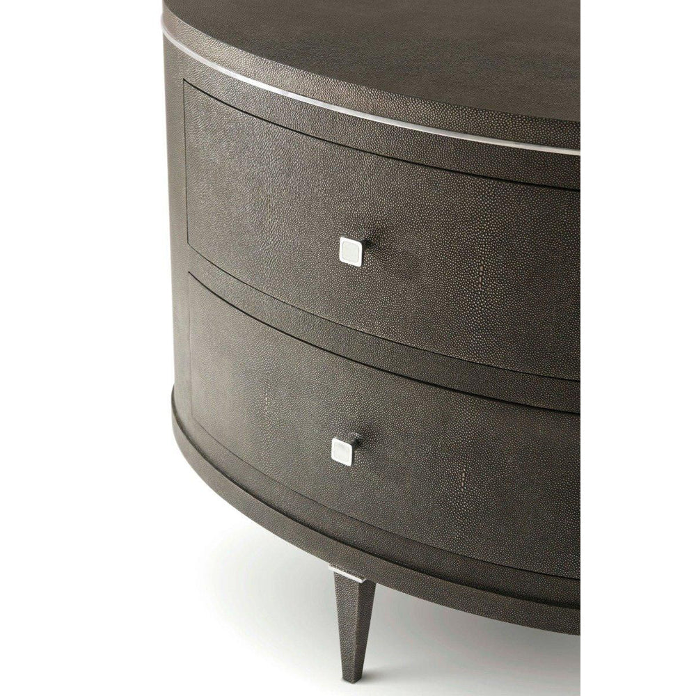 Product photograph of Ta Studio Eli Bedside Table Tempest Finish from Olivia's.
