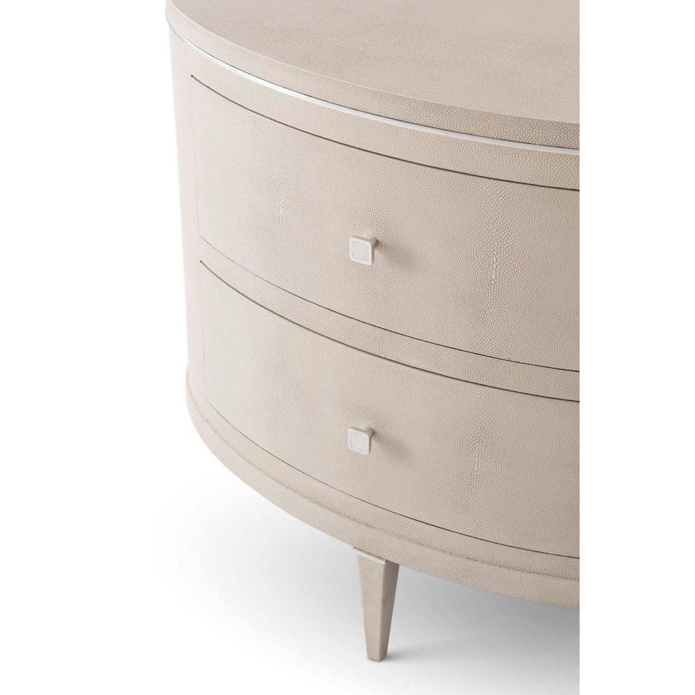 Product photograph of Ta Studio Eli Bedside Table Overcast Finish from Olivia's.