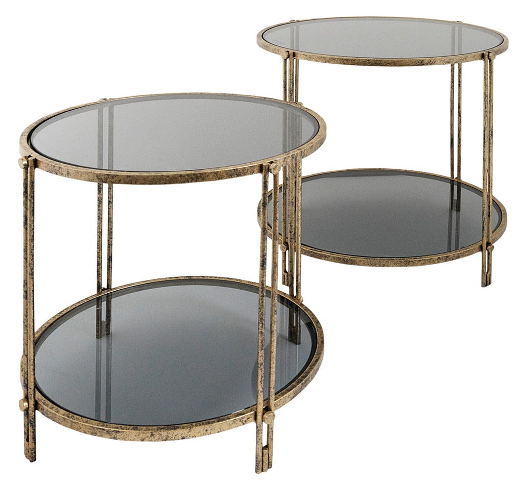 Product photograph of Mindy Brownes Set Of 2 Rhianna Side Tables from Olivia's