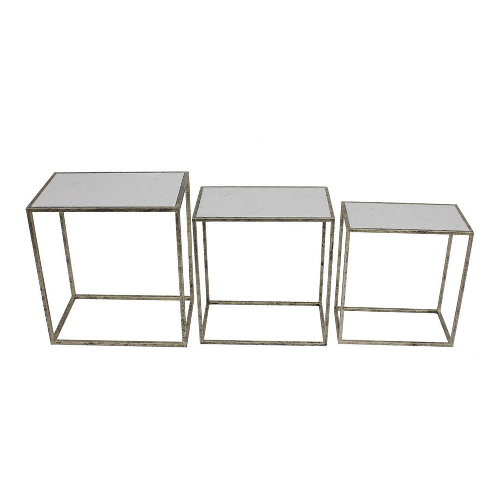 Product photograph of Mindy Brownes Set Of 3 Irma Marble Tables from Olivia's.