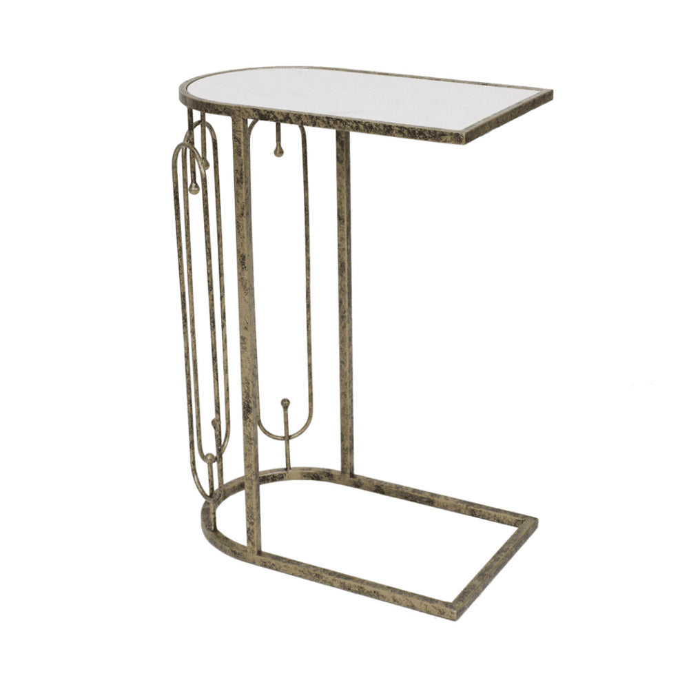 Product photograph of Mindy Brownes Estela Marble Sofa Side Table from Olivia's.