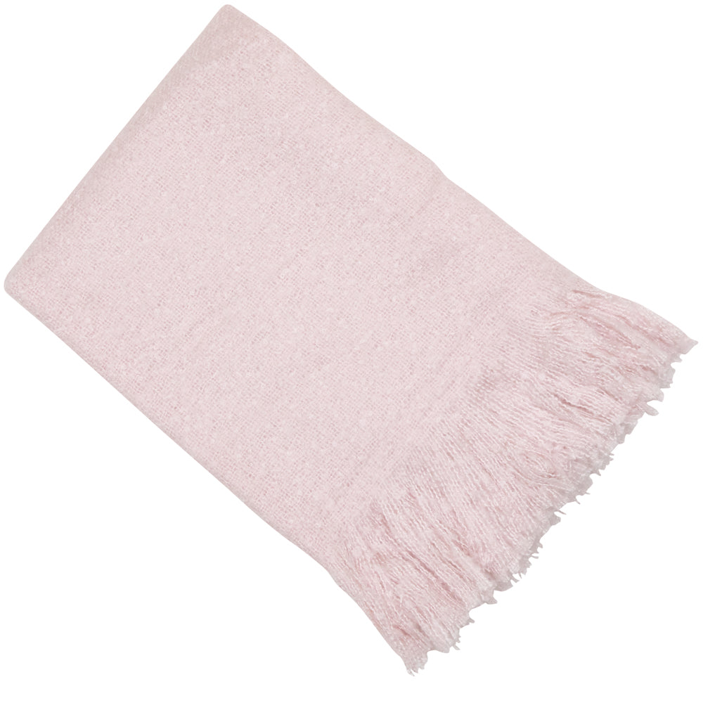 Product photograph of Malini Serena Blanket Baby Pink from Olivia's