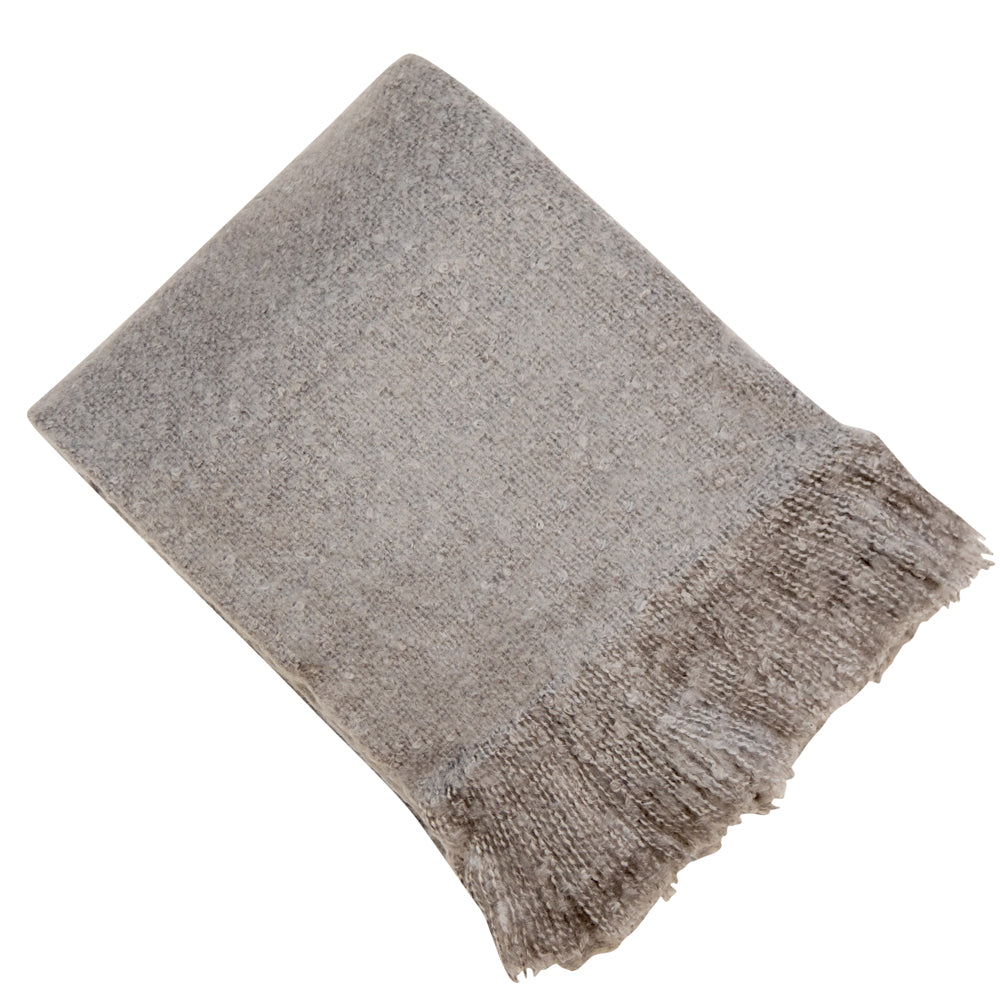 Product photograph of Malini Serena Blanket Grey from Olivia's