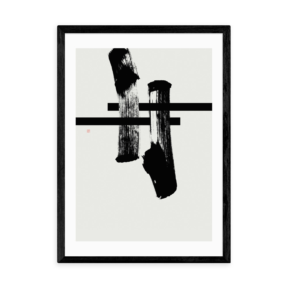 Product photograph of Torii By Thoth Adan - A3 Black Framed Art Print from Olivia's