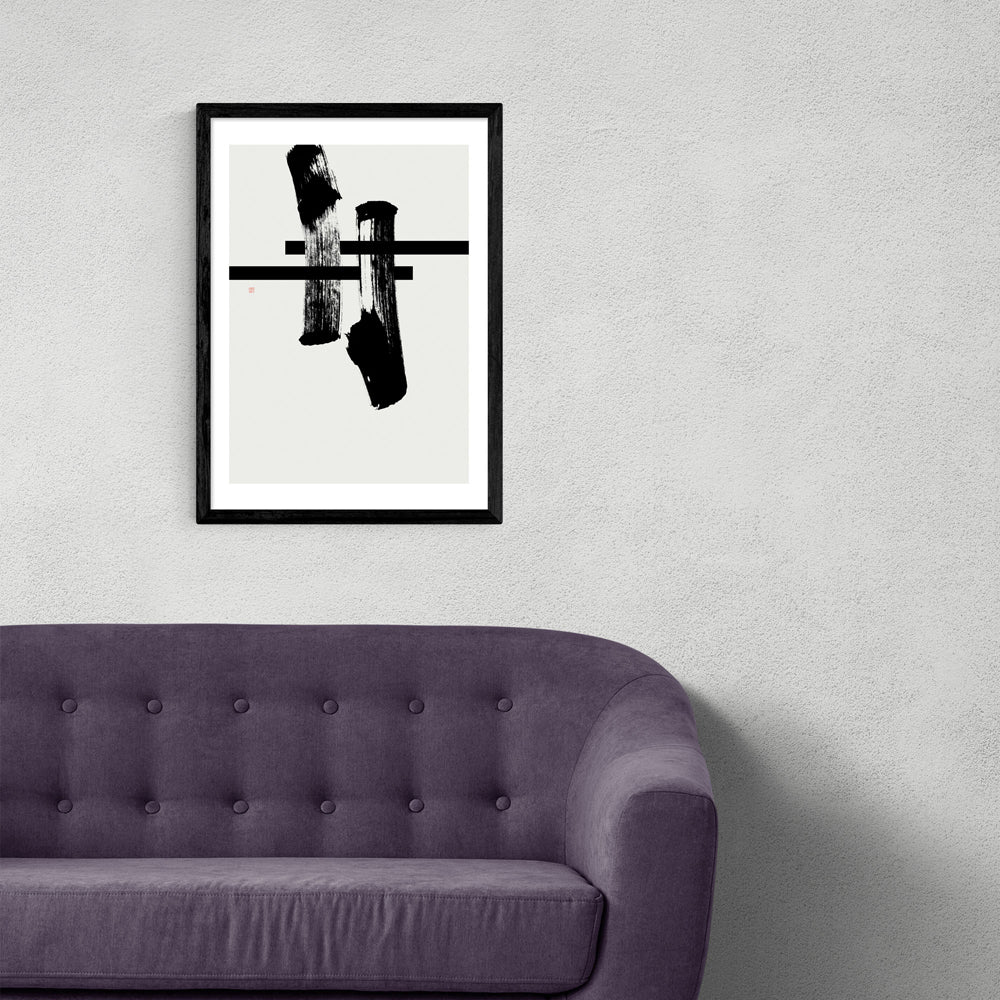 Product photograph of Torii By Thoth Adan - A3 Black Framed Art Print from Olivia's.