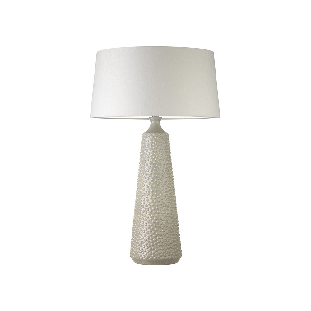 Heathfield Co Clothilde Linen Table Lamp
