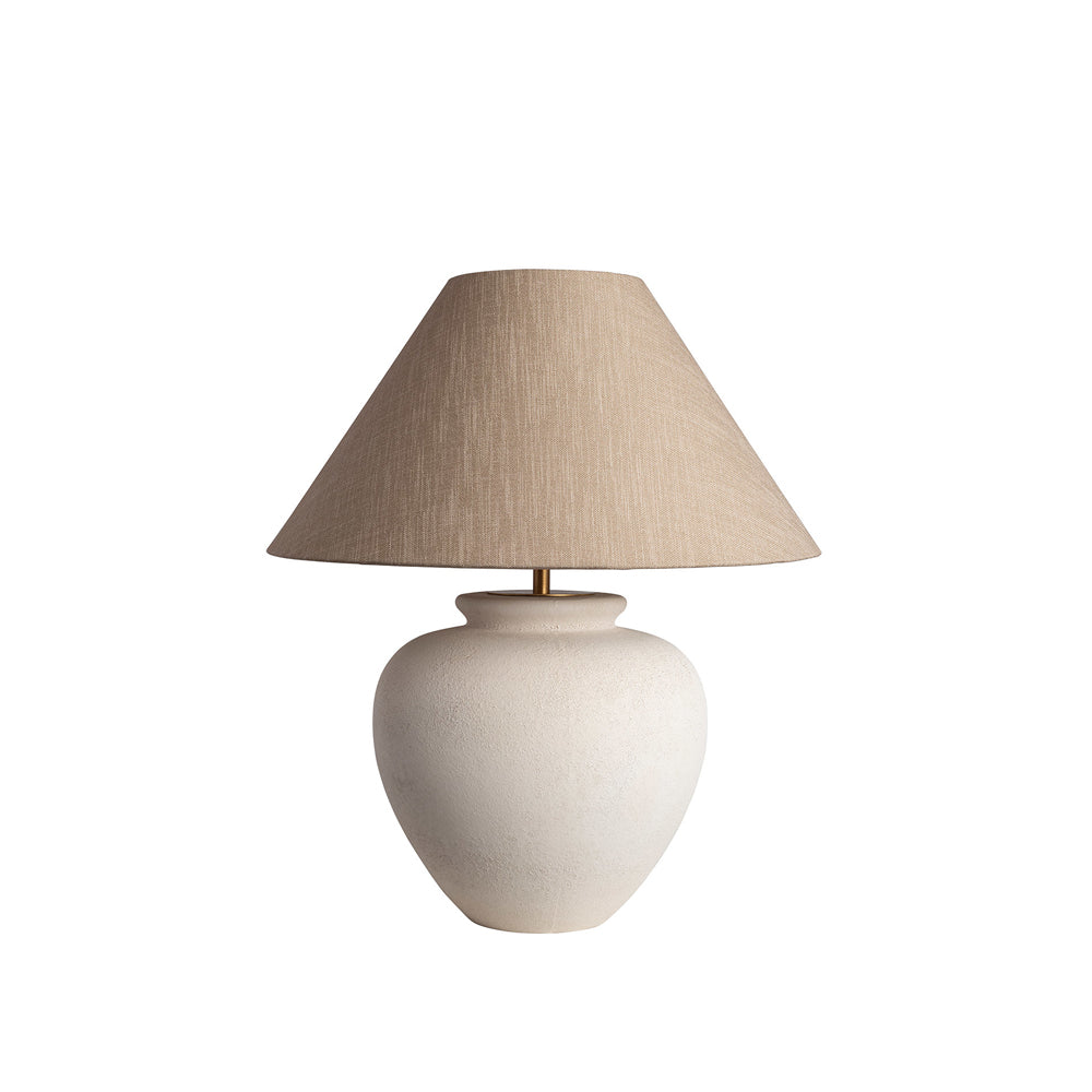 Heathfield Nuri Table Lamp White